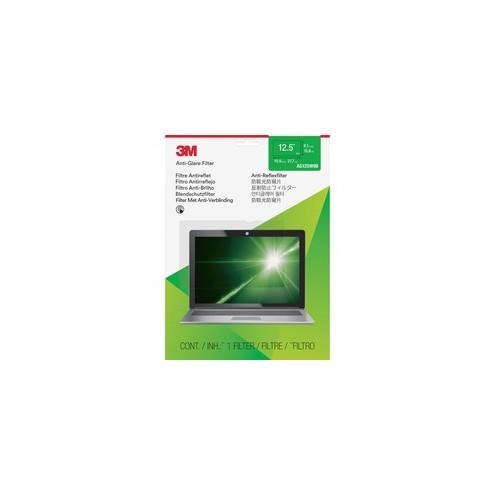 3M Anti-Glare Filter Clear, Matte - For 12.5" Widescreen LCD Notebook - 16:9 - Dust Resistant, Scratch Resistant, Fingerprint Resistant