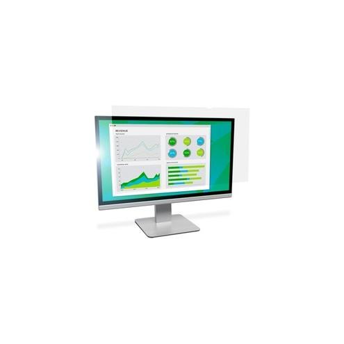 3M Anti-Glare Filter Clear, Matte - For 19" Widescreen Monitor - 16:10 - Dust Resistant, Scratch Resistant, Fingerprint Resistant