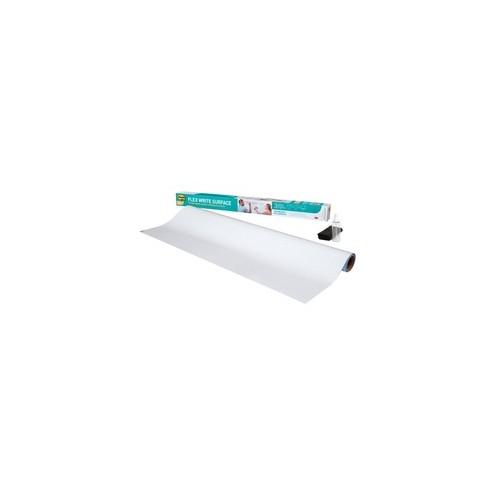 Post-it&reg; Flex Write Surface - Rectangle - Wall Mount, Surface - 48" Length x 36" Width - 1 Roll, includes microfiber cleaning cloth and water bottle