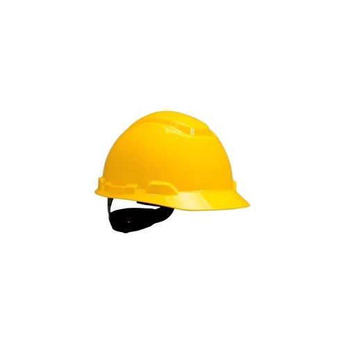3M H700 Series Ratchet Suspension Hard Hat - Comfortable, Lightweight, Adjustable Ratchet, Adjustable Height - Head, Ultraviolet Protection - Yellow - 1 Each