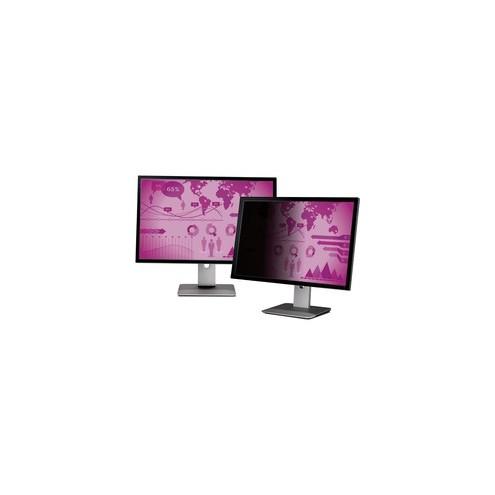 3M High Clarity Privacy Filter Black, Glossy - For 24" Widescreen Monitor - 16:10 - Scratch Resistant, Dust Resistant