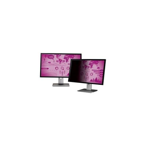 3M High Clarity Privacy Filter Black, Glossy - For 27" Widescreen Monitor - 16:9 - Scratch Resistant, Dust Resistant