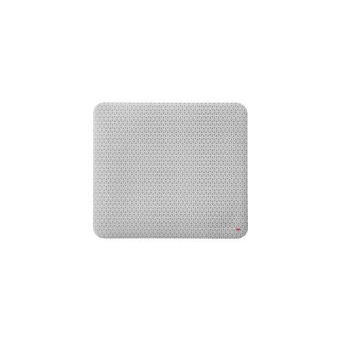 3M Precise Mouse Pad with Gel Wrist Rest - Gray Bitmap - 0.3" x 8" Dimension - Foam