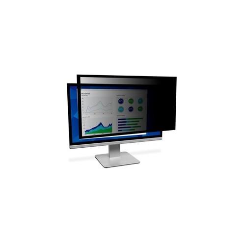 3M Framed Privacy Filter Black - For 19.5" Widescreen LCD, 20" Monitor - 16:9 - Scratch Resistant, Dust Resistant