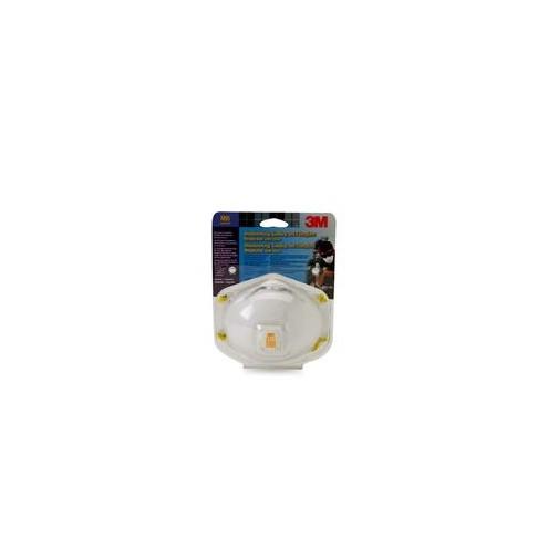 3M N95 Particulate Respirator - Breathable, Lightweight, Exhalation Valve - Dust, Particulate Protection - White - 1 / Each