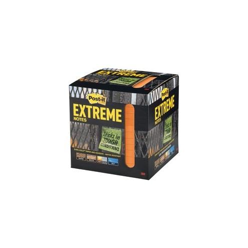 Post-it&reg; Extreme Notes - 3" x 3" - Square - 45 Sheets per Pad - Green - Self-adhesive - 540 / Pack