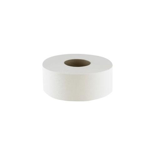 Morcon Jumbo Bath Tissue Roll - 2 Ply - 3.30" x 700 ft - White - Paper - For Bathroom, Restroom - 12 / Carton