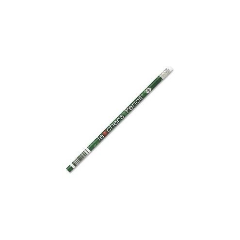 Moon Products Teachers No.2 Pencil - #2 Lead - Black Wood Barrel - 12 / Dozen