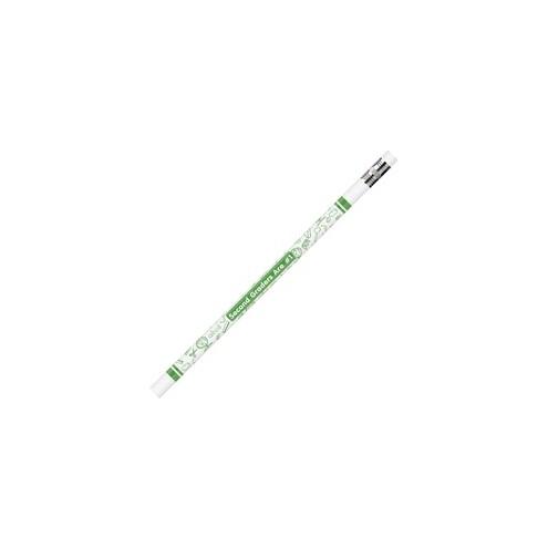 Moon Products Second Graders Are No.1 Pencil - #2 Lead - White Wood Barrel - 12 / Dozen