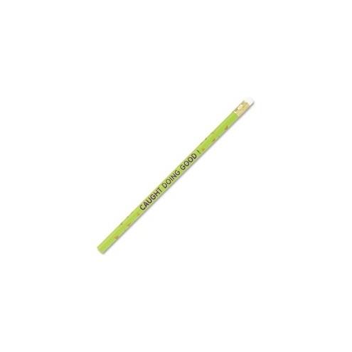 Moon Products Caught Doing Good Design Pencil - #2 Lead - Green Wood Barrel - 12 / Dozen