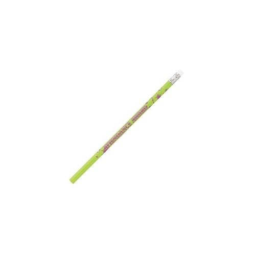 Moon Products Attendance Award No. 2 Pencil - #2 Lead - Assorted Wood Barrel - 12 / Dozen