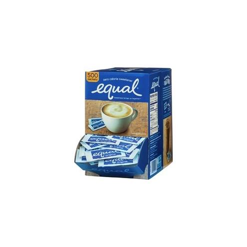 Equal Zero Calorie Original Sweetener Packets - 0 lb (0 oz) - Artificial Sweetener - 500/Box