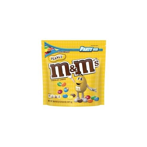 M&M's Peanut Chocolate Candies - Peanut Chocolate - 2.37 lb - 1 Bag