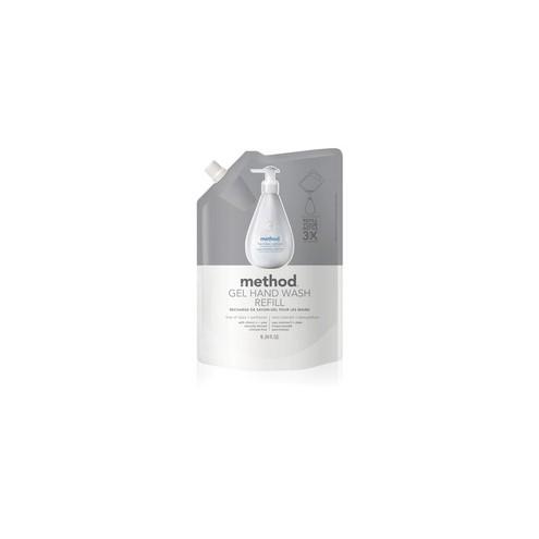 Method Free 'N Clear Gel Handwash Refill - 34 fl oz (1005.5 mL) - Hand - Clear - Dye-free, Fragrance-free, Biodegradable - 1 Each