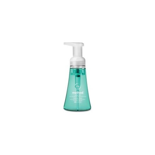 Method Waterfall Scent Foaming Hand Wash - Waterfall Scent - 10 fl oz (295.7 mL) - Pump Bottle Dispenser - Hand - Aqua - Paraben-free, Phthalate-free, Triclosan-free - 1 Each