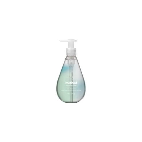 Method Coconut Water Gel Handwash - Coconut Water Scent - 12 fl oz (354.9 mL) - Pump Bottle Dispenser - Hand - Clear - Triclosan-free - 1 Each
