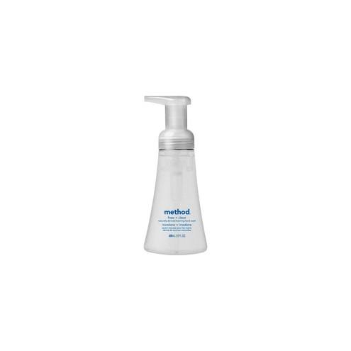 Method Free + Clear Foaming Hand Wash - 10 fl oz (295.7 mL) - Hand - Clear - Fragrance-free, Dye-free, Triclosan-free - 6 / Carton