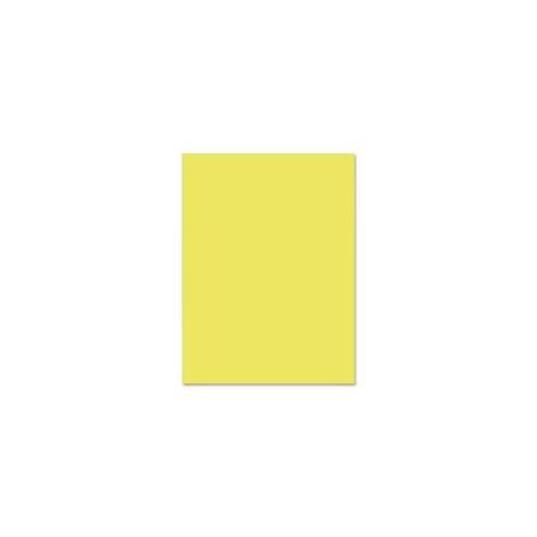 Nature Saver 100% Recycled Construction Paper - Art, Craft, ClassRoom Project - 9" x 12" - 50 / Pack - Yellow