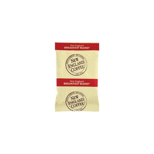 New England Breakfast Blend Portion Pack - Regular - Breakfast Blend - Light - 2.5 oz Per Pack - 24 - 24 / Carton