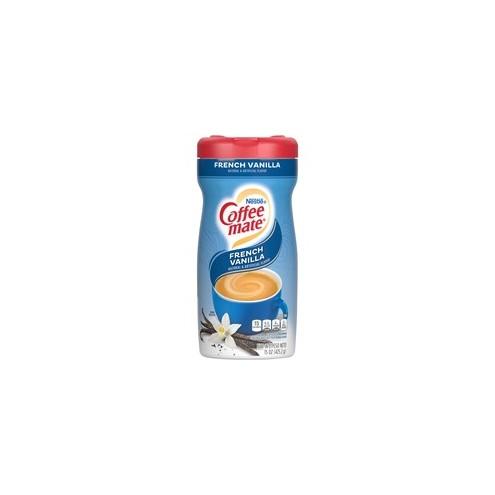 Nestl&eacute;&reg; Coffee-mate&reg; Coffee Creamer French Vanilla - 15oz Powder Creamer - French Vanilla Flavor - 0.94 lb (15 oz) Canister - 1Each