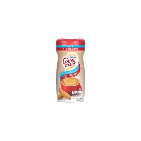 Nestl&eacute;&reg; Coffee-mate&reg; Coffee Creamer Original Lite - 11oz Powder Creamer - Original Lite Flavor - 0.69 lb (11 oz) Canister - 1Each