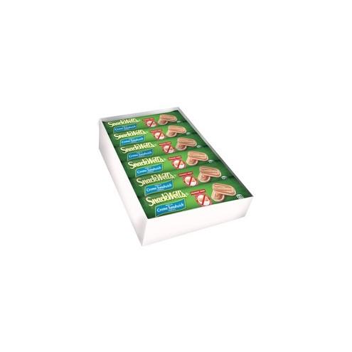 Snackwells Nabisco SnackWell's Vanilla Creme Sandwich Cookies - Vanilla - 1.70 oz - 60 / Carton