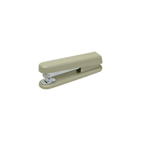 SKILCRAFT Standard Full Strip Stapler - 20 Sheets Capacity - 210 Staple Capacity - Full Strip - 1/4" , 1/2" Staple Size - Beige