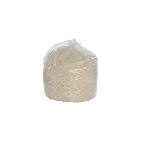 SKILCRAFT Medium Duty Plastic Trash Bag - 33 gal - 33" Width x 39" Length - Low Density - Clear - Plastic - 1/Box - Office Waste