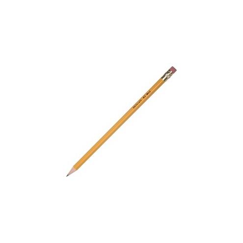 SKILCRAFT No. 2 Woodcase Pencil - #2 Lead - Black Lead - Yellow Wood Barrel - 12 / Dozen