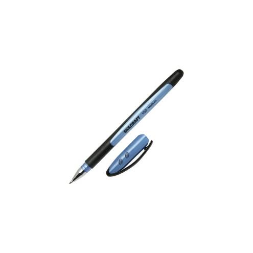 SKILCRAFT 100 Ballpoint Stick Pen - Fine Pen Point - 0.7 mm Pen Point Size - Blue - 1 Dozen