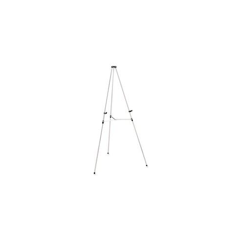 SKILCRAFT Tripod Display Easel - 25 lb Load Capacity - 64" Height - Aluminum
