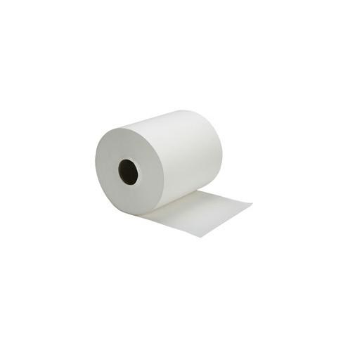 SKILCRAFT Industrial Shop Towels - 10.75" x 10.75" - White - Fiber Paper - Low Linting, Tear Resistant, Disposable - For Multi Surface, Multipurpose - 475 / Roll