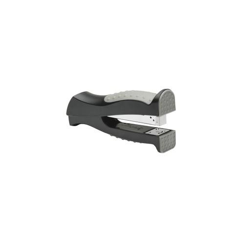 SKILCRAFT Stand-Up Vertical Grip Stapler - 30 Sheets Capacity - Black, Gray