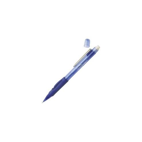 SKILCRAFT SlickerClicker Side Advanced Mechanical Pencil - 0.7 mm Lead Diameter - Translucent Blue Barrel - 1 Dozen