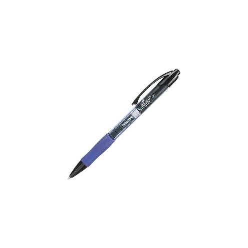SKILCRAFT Bio-Write Medium Point Gel Pens - Medium Pen Point - 0.7 mm Pen Point Size - Refillable - Retractable - Blue Gel-based Ink - Blue Barrel - 12 / Dozen