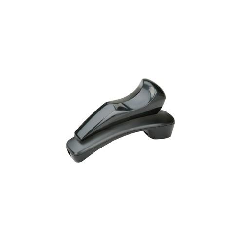 SKILCRAFT Telephone Shoulder Rest - Self-adhesive - 2" x 6.5" x 2.5" - Black