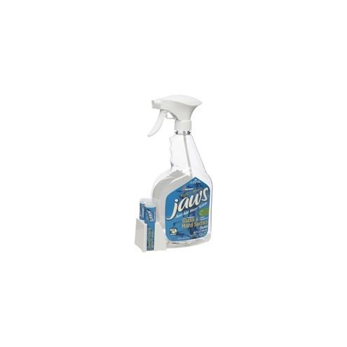 SKILCRAFT JAWS Glass/Surface Cleaning Kit - For Display Screen - 1 quart - Alcohol-free, Ammonia-free, Streak-free - 12 / Kit - Blue