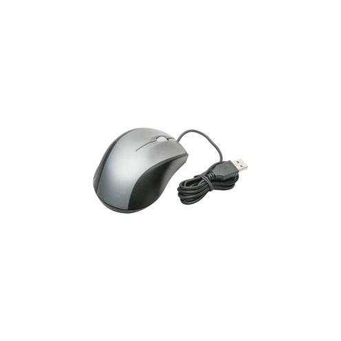 SKILCRAFT Optical Sensor Mouse - Optical - Cable - Black - 1 Pack - USB - 800 dpi - Scroll Wheel - 2 Button(s)