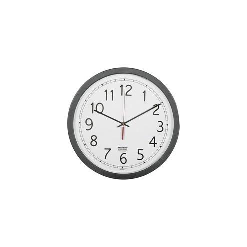 SKILCRAFT 16.5" Round Workstation Wall Clocks - Analog - Quartz