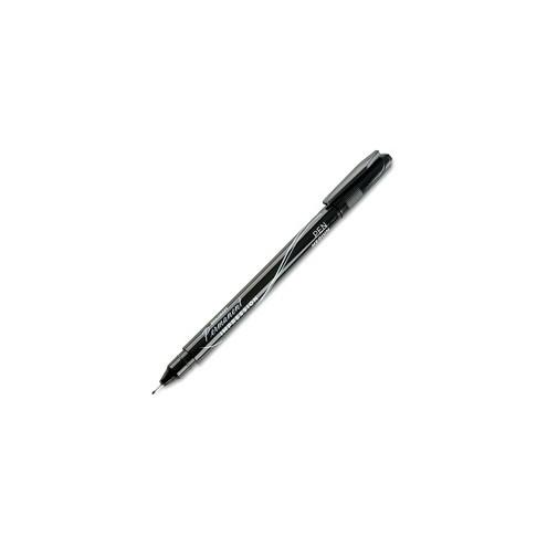 SKILCRAFT Permanent Impression Pens - Medium Marker Point - Black - Black Barrel - 12 / Dozen