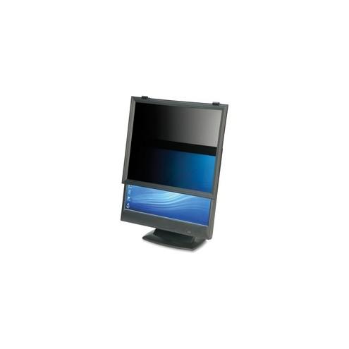 SKILCRAFT LCD Monitor Framed Privacy Filter Black - For 20" Widescreen Monitor