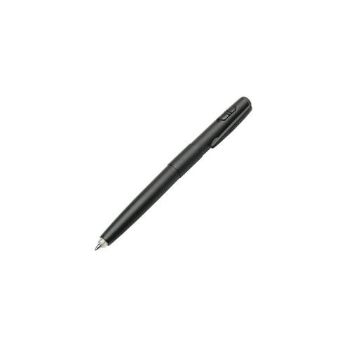 SKILCRAFT Luminator LED Light Pen - TAA Compliant - Refillable - Retractable - Black - Metal Barrel - 1 Each