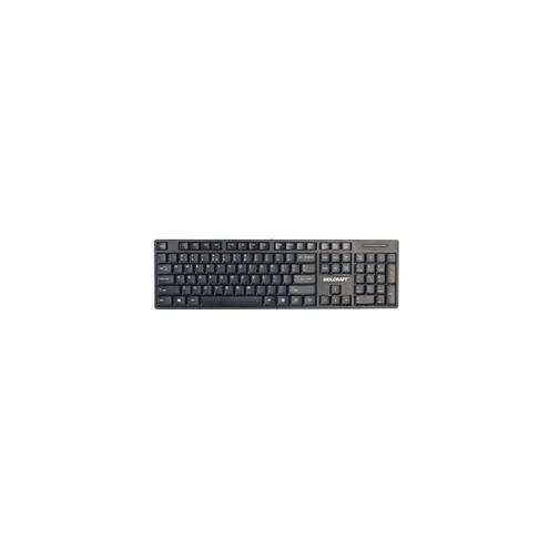 SKILCRAFT USB Wired Keyboard - Cable Connectivity - USB Interface - 104 Key - English, French - PC, Windows, Mac OS - Black - TAA Compliant