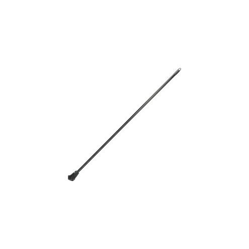 SKILCRAFT FlexSweep Handle - 59" Length - 1.13" Diameter - Black - Steel, Elastomer - 1 Each
