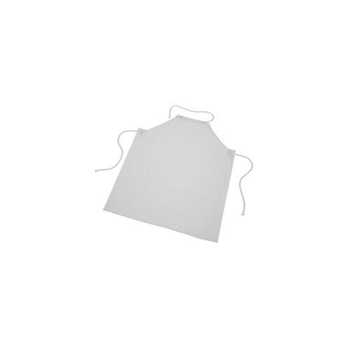 SKILCRAFT Food Handler's Disposable Apron - Poly, Nylon - For Food Handling - Clear - 1 Each