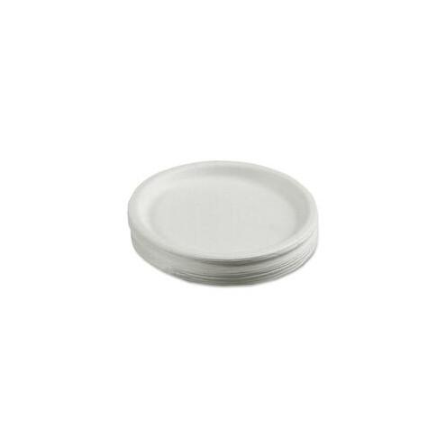SKILCRAFT Disposable Paper Plate - 6" Diameter Plate - Paper Plate - White - 1000 Piece(s) / Box