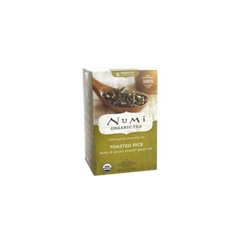 Numi Organic Toasted Rice Tea - Green Tea - 18 Cup - 18 / Box