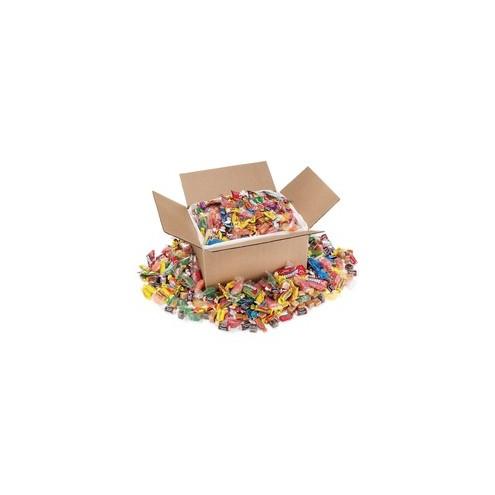 Office Snax Soft Chewy Assorted Candy Mix - Assorted - Resealable Container - 10 lb - 1 / Box Per Box