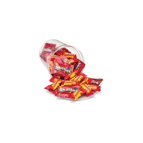 Office Snax Skittles & Starburst Candies Fun Packs - Assorted - 1 Each