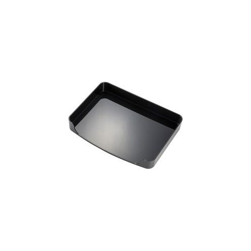 OIC 2200 Series Side Loading Trays - 2" Height x 10.3" Width x 13.6" Depth - Desktop - Black - Plastic - 1Each